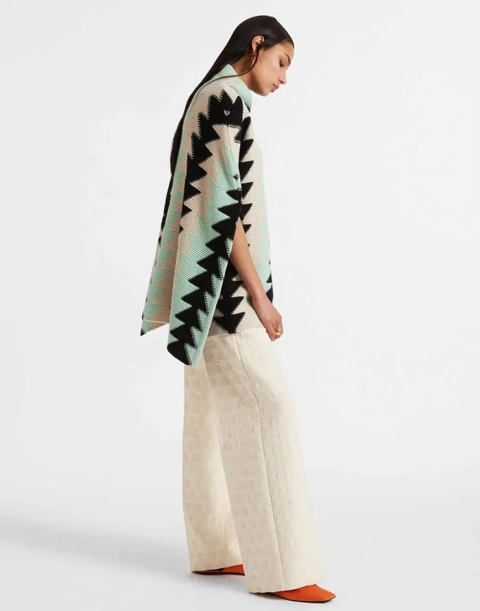 La Double J Trine Cape Mint Women Knitwear La Double J Trine Cape Mint Women Knitwear