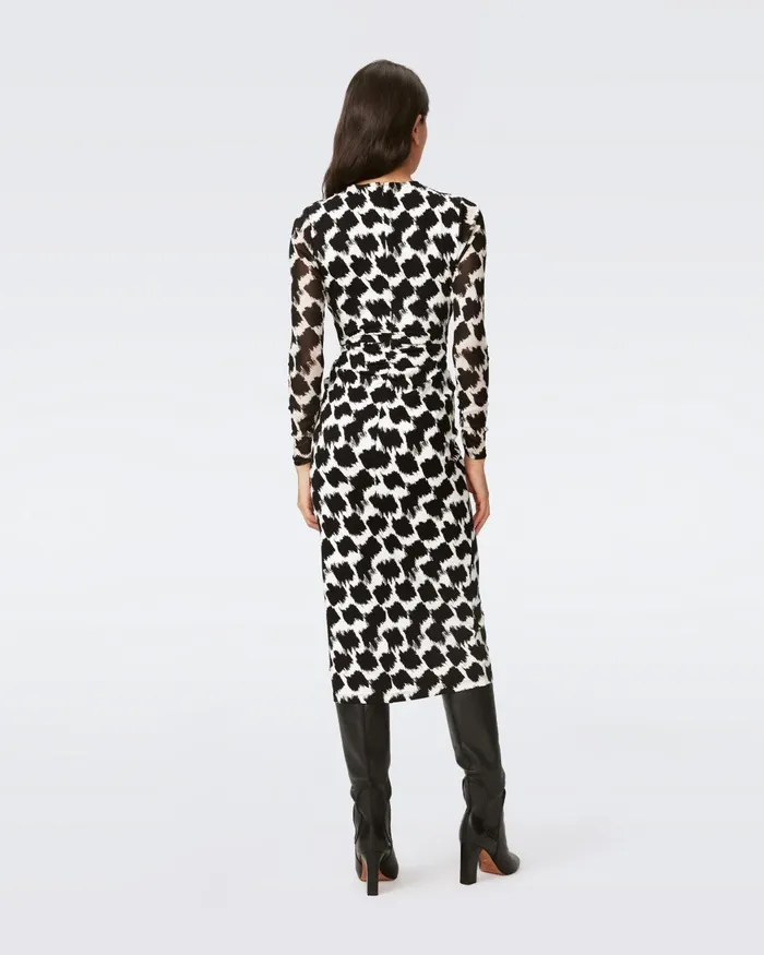 Libra Dress Brush Tooth Women DVF Dresses