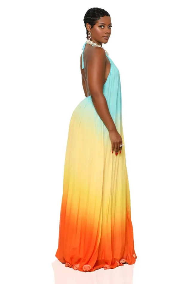 Lilly039s Kloset Dresses Aura Glow Ombre Maxi Dress 8211 Women