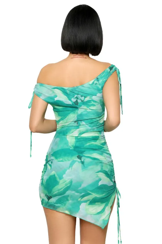 Lilly039s Kloset Dresses Enjoy The View Mini Dress Teal FINAL SALE 8211 Women