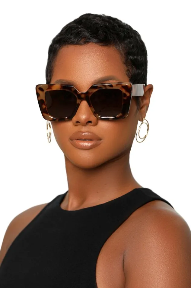 Lilly039s Kloset Eyewear Shade Wave Sunglasses Tortoise 8211 Women