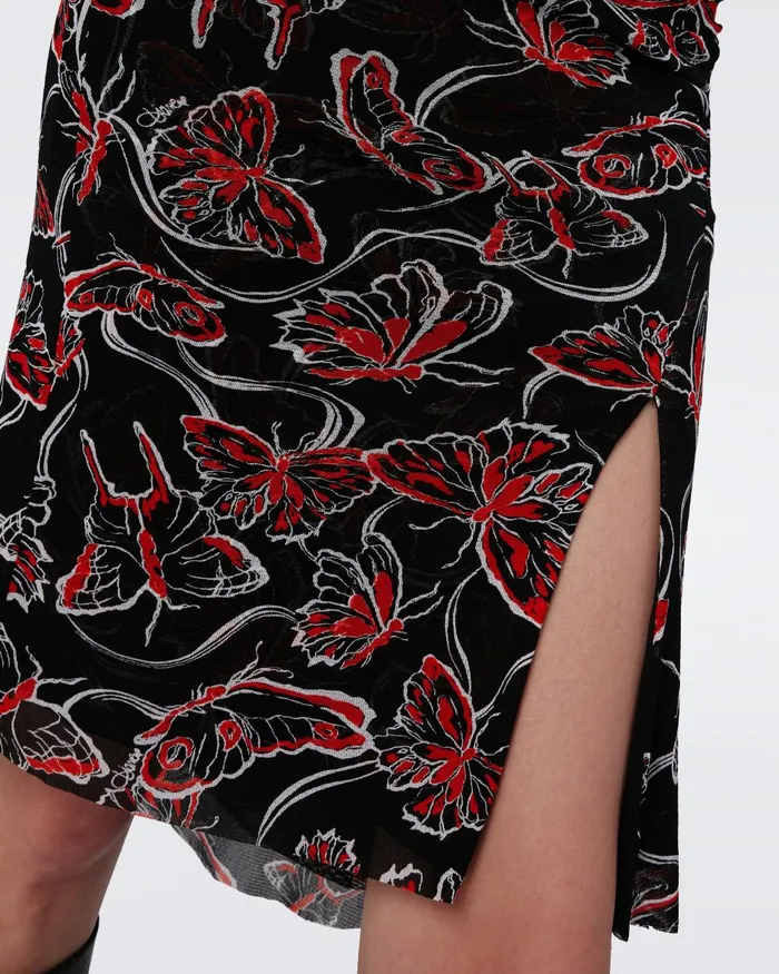 Lilly Mesh Dress Tiny Flutterfly Women DVF Dresses