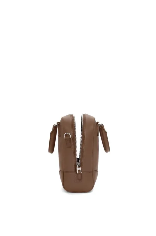 Loewe Amazona 15 In Nappa Calfskin Winter Brown Women Mini Bags