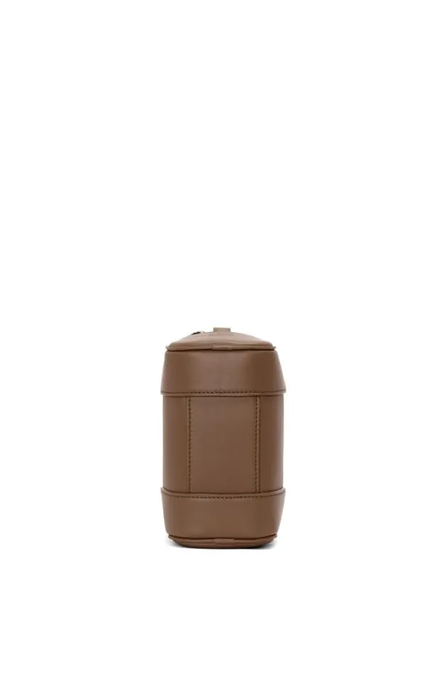 Loewe Amazona 15 In Nappa Calfskin Winter Brown Women Mini Bags