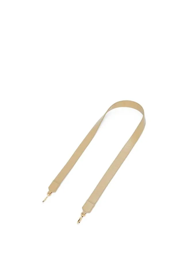 Loewe LOEWE Strap In Satin Calfskin Clay Green WomenMen Bag Straps