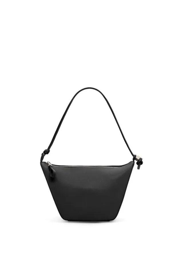 Loewe Mini Hammock Hobo Bag In Classic Calfskin Black Women Mini Bags