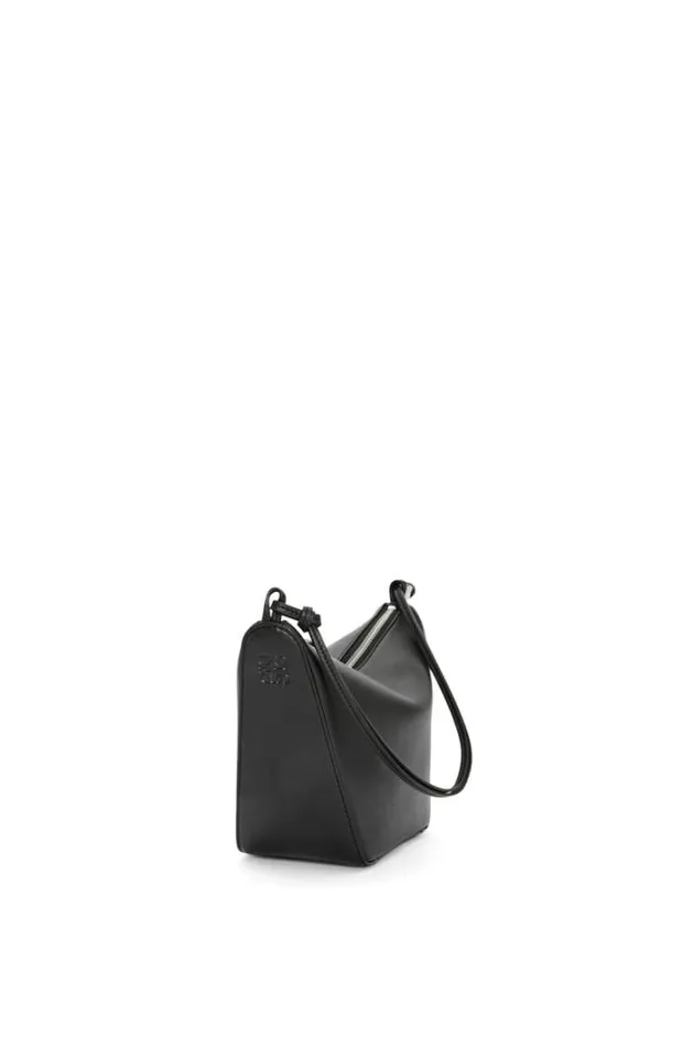 Loewe Mini Hammock Hobo Bag In Classic Calfskin Black Women Mini Bags