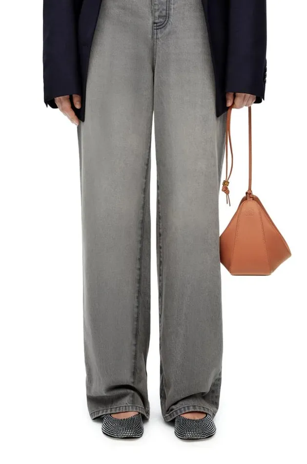 Loewe Mini Hammock Hobo Bag In Classic Calfskin Tan Women Shoulder Bags