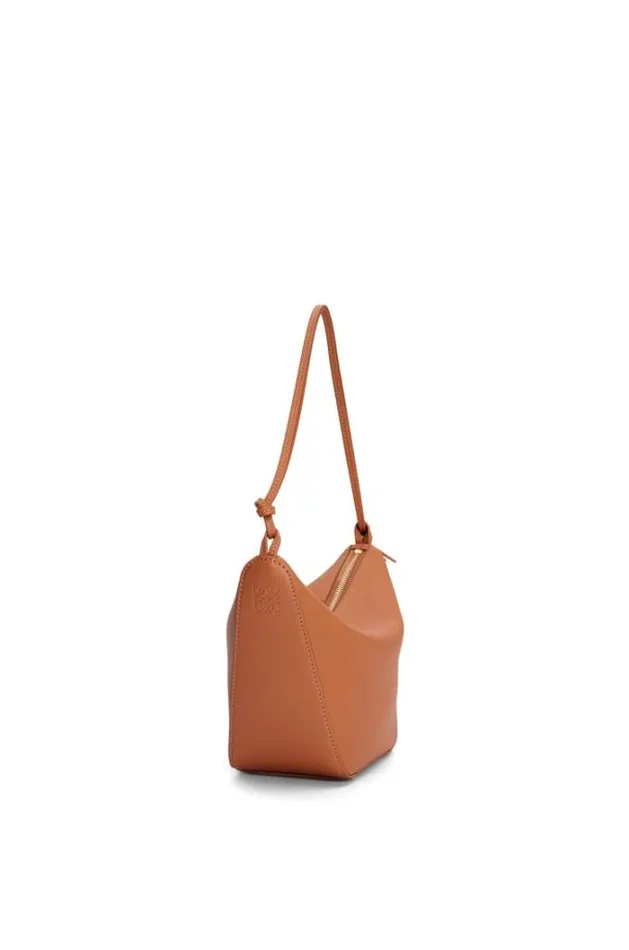 Loewe Mini Hammock Hobo Bag In Classic Calfskin Tan Women Shoulder Bags
