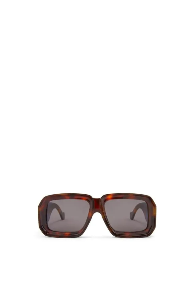 Loewe Paula039s Ibiza Dive In Mask Sunglasses In Acetate Shiny Classic Havana Women Sunglasses