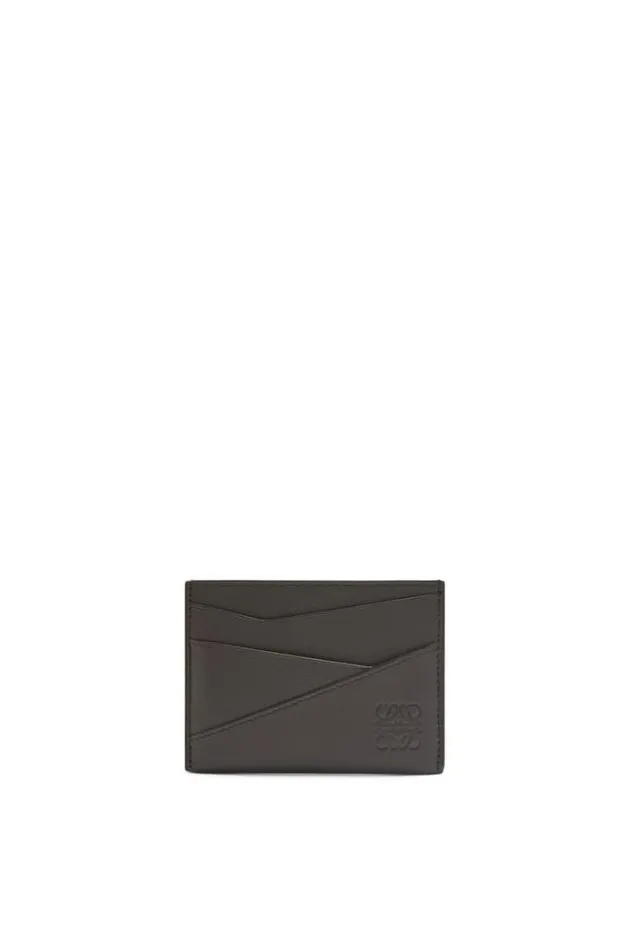 Loewe Puzzle Plain Cardholder In Classic Calfskin Dark Grey Men Card Cases and Coin Purses Loewe Puzzle Plain Cardholder In Classic Calfskin Dark Grey Men Card Cases and Coin Purses