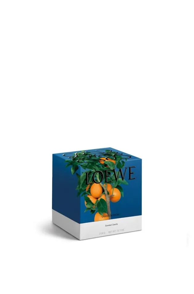 Loewe Small Orange Blossom Candle Bright Mandarin Women Home Scents Loewe Small Orange Blossom Candle Bright Mandarin Women Home Scents