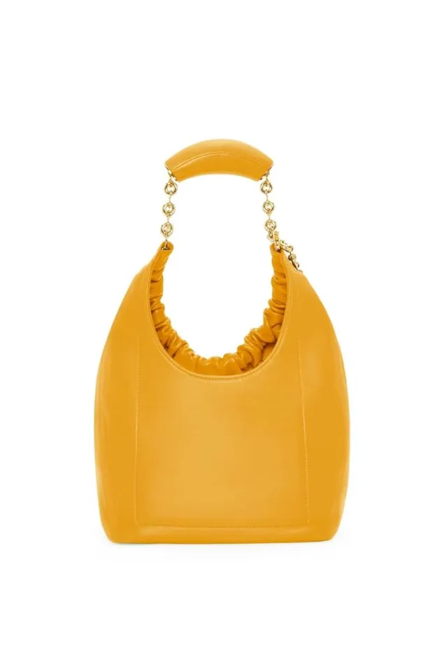 Loewe Small Squeeze Bag In Nappa Lambskin Sunflower Women Crossbody Bags
