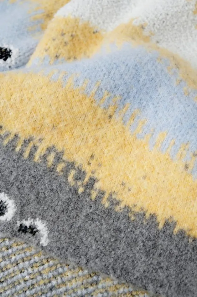 Loewe Sweater In Wool Blend Multicolor Women Knitwear