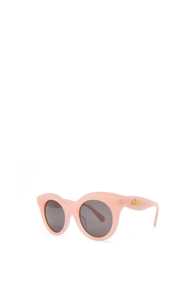 Loewe Tarsier Sunglasses In Acetate Light Pink Women Sunglasses