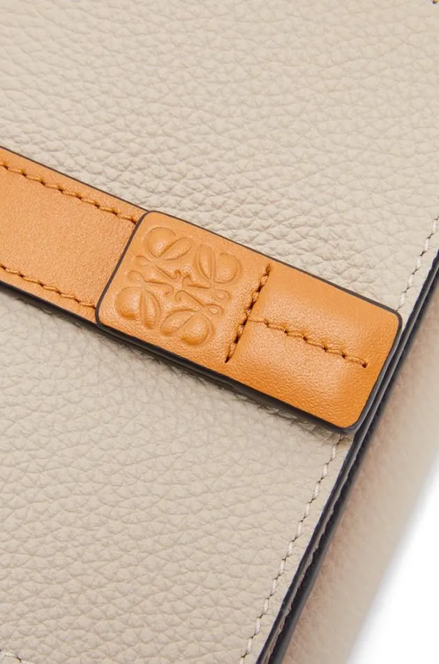 Loewe Trifold Wallet In Soft Grained Calfskin Light Oathoney Women Small Wallets