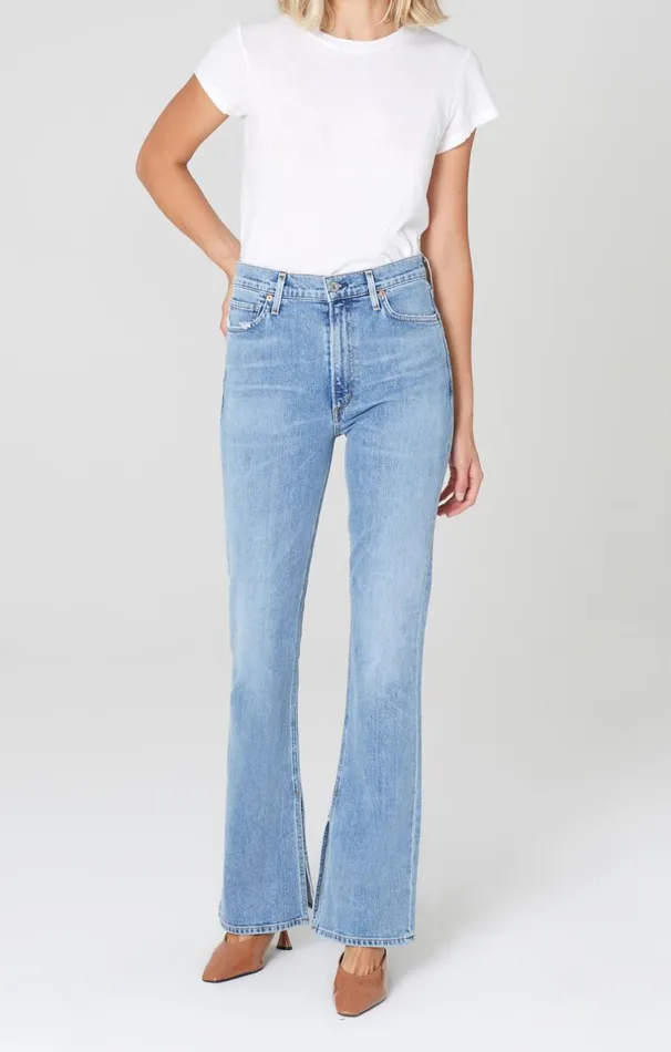 Long Women Citizens Of Humanity Georgia High Rise Bootcut In Taboo Taboo