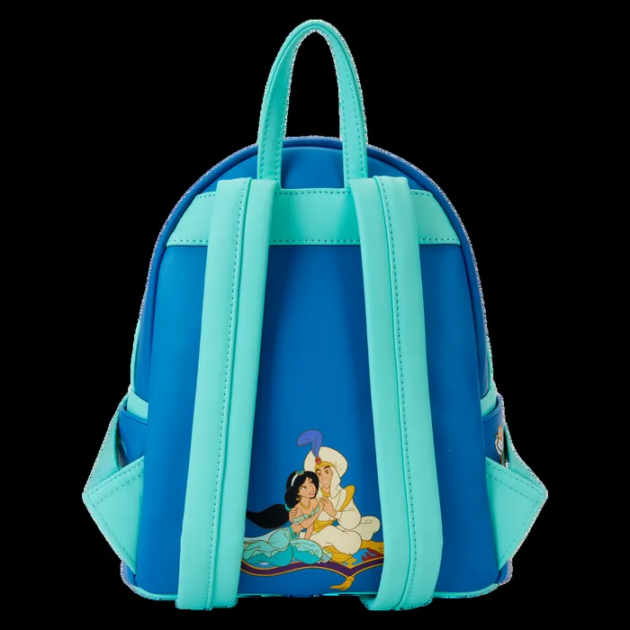Loungefly Backpacks Unisex Aladdin Jasmine Princess Series Lenticular Mini Backpack Loungefly Backpacks Unisex Aladdin Jasmine Princess Series Lenticular Mini Backpack