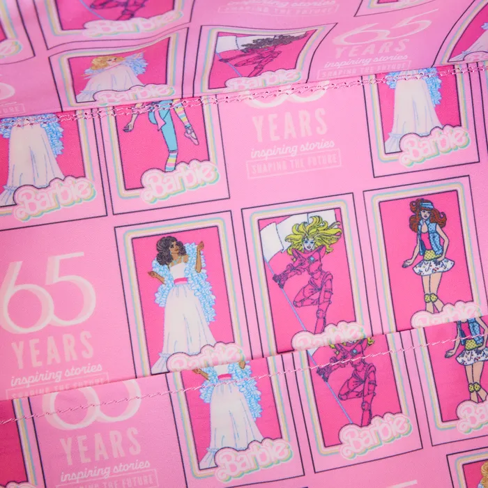 Loungefly Backpacks Unisex Barbie 65th Anniversary Doll Box Triple Lenticular Mini Backpack