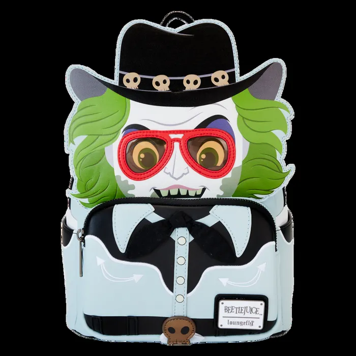 Loungefly Backpacks Unisex Beetlejuice Exclusive Western Cosplay Mini Backpack