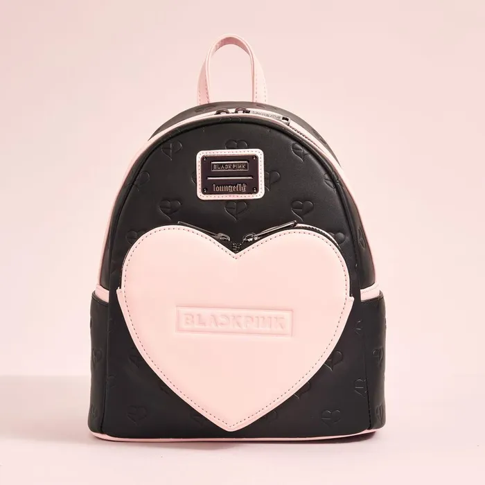 Loungefly Backpacks Unisex BLACKPINK AllOver Print Heart Mini Backpack Loungefly Backpacks Unisex BLACKPINK AllOver Print Heart Mini Backpack