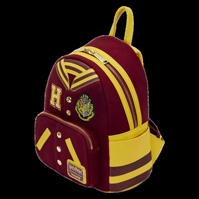 Loungefly Backpacks Unisex Harry Potter Hogwarts Crest Varsity Jacket Mini Backpack Loungefly Backpacks Unisex Harry Potter Hogwarts Crest Varsity Jacket Mini Backpack