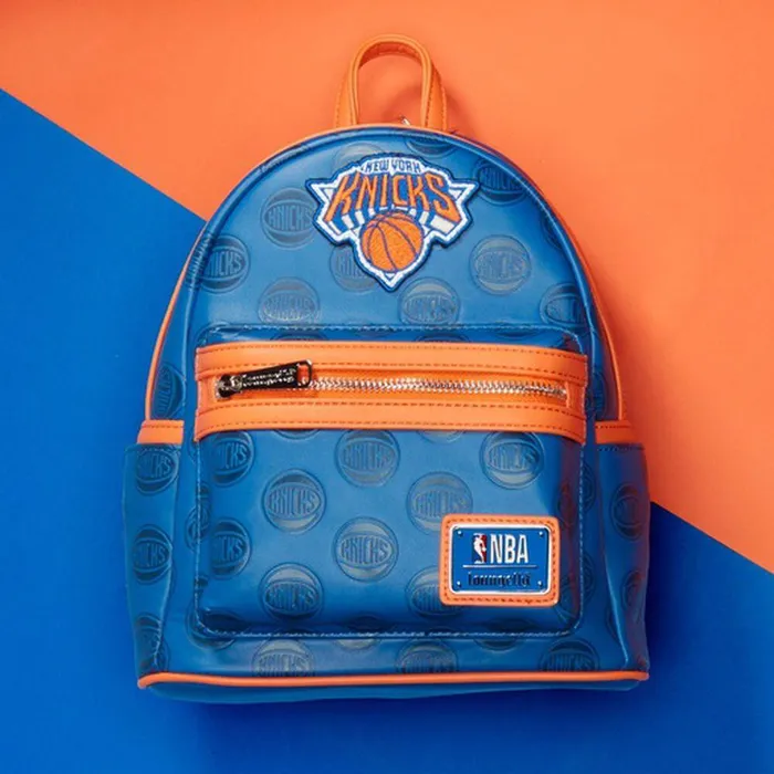 Loungefly Backpacks Unisex NBA New York Knicks Logo Mini Backpack