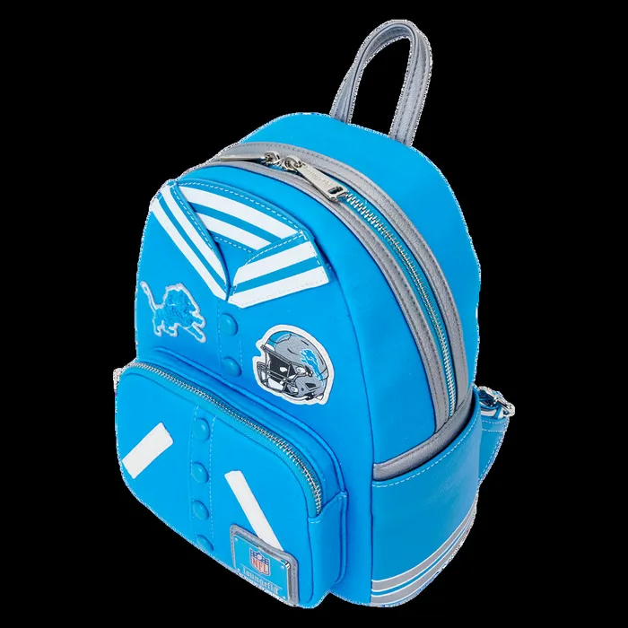 Loungefly Backpacks Unisex NFL Detroit Lions Varsity Mini Backpack