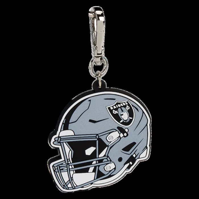 Loungefly Backpacks Unisex NFL Las Vegas Raiders Clear Convertible Backpack and Tote Bag