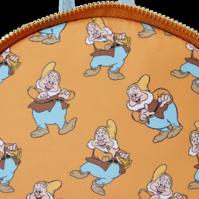 Loungefly Backpacks Unisex Snow White And The Seven Dwarfs Exclusive Happy Mini Backpack Loungefly Backpacks Unisex Snow White And The Seven Dwarfs Exclusive Happy Mini Backpack