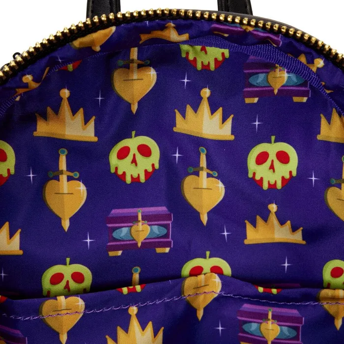 Loungefly Backpacks Unisex Snow White Evil Queen Exclusive Sequin Cosplay Mini Backpack