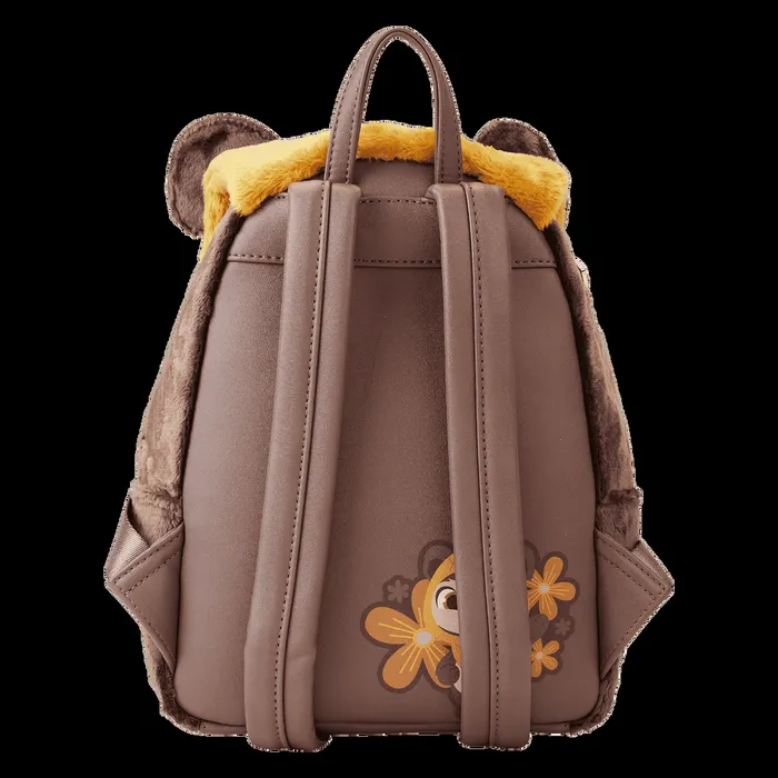 Loungefly Backpacks Unisex Star Wars Plush Wicket Mini Backpack Loungefly Backpacks Unisex Star Wars Plush Wicket Mini Backpack