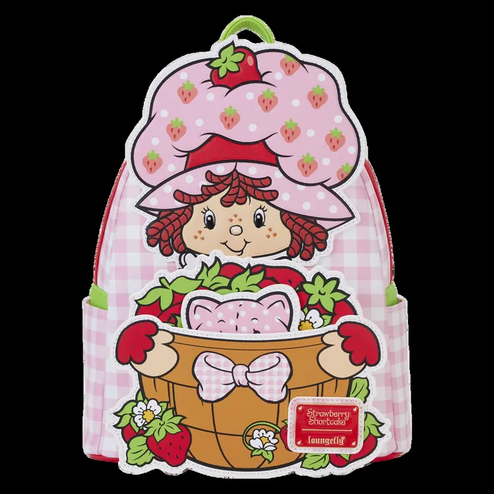 Loungefly Backpacks Unisex Strawberry Shortcake Exclusive Custard Surprise Cosplay Mini Backpack Loungefly Backpacks Unisex Strawberry Shortcake Exclusive Custard Surprise Cosplay Mini Backpack