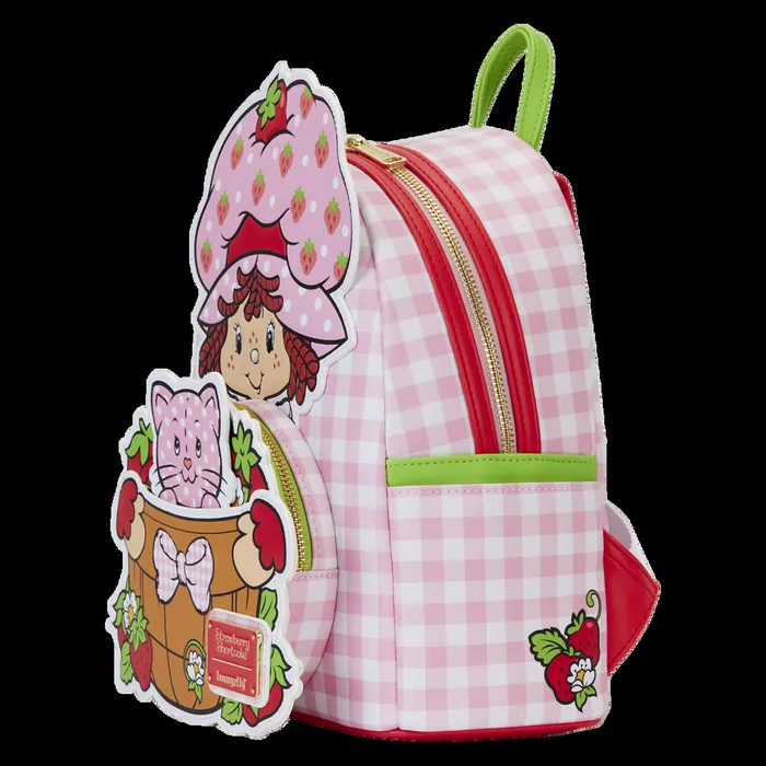 Loungefly Backpacks Unisex Strawberry Shortcake Exclusive Custard Surprise Cosplay Mini Backpack Loungefly Backpacks Unisex Strawberry Shortcake Exclusive Custard Surprise Cosplay Mini Backpack