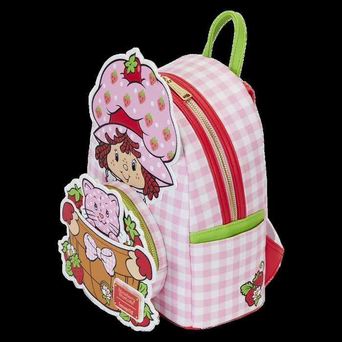 Loungefly Backpacks Unisex Strawberry Shortcake Exclusive Custard Surprise Cosplay Mini Backpack Loungefly Backpacks Unisex Strawberry Shortcake Exclusive Custard Surprise Cosplay Mini Backpack