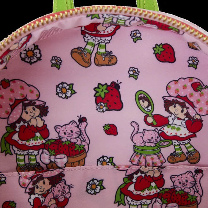 Loungefly Backpacks Unisex Strawberry Shortcake Exclusive Custard Surprise Cosplay Mini Backpack Loungefly Backpacks Unisex Strawberry Shortcake Exclusive Custard Surprise Cosplay Mini Backpack