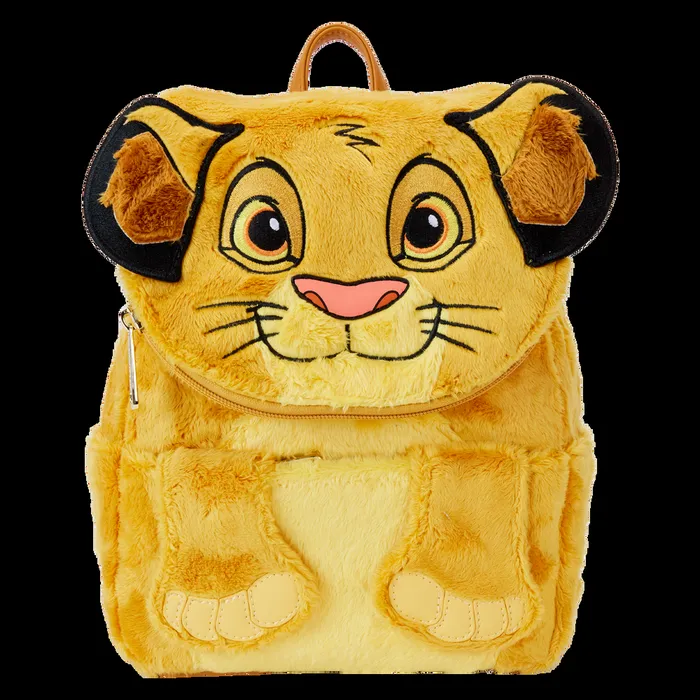 Loungefly Backpacks Unisex The Lion King Exclusive 30th Anniversary Simba Plush Cosplay Mini Backpack Loungefly Backpacks Unisex The Lion King Exclusive 30th Anniversary Simba Plush Cosplay Mini Backpack