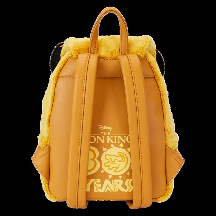 Loungefly Backpacks Unisex The Lion King Exclusive 30th Anniversary Simba Plush Cosplay Mini Backpack Loungefly Backpacks Unisex The Lion King Exclusive 30th Anniversary Simba Plush Cosplay Mini Backpack