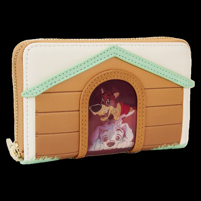 Loungefly Bags and Wallets Unisex I Heart Disney Dogs Doghouse Triple Lenticular Zip Around Wallet Loungefly Bags and Wallets Unisex I Heart Disney Dogs Doghouse Triple Lenticular Zip Around Wallet