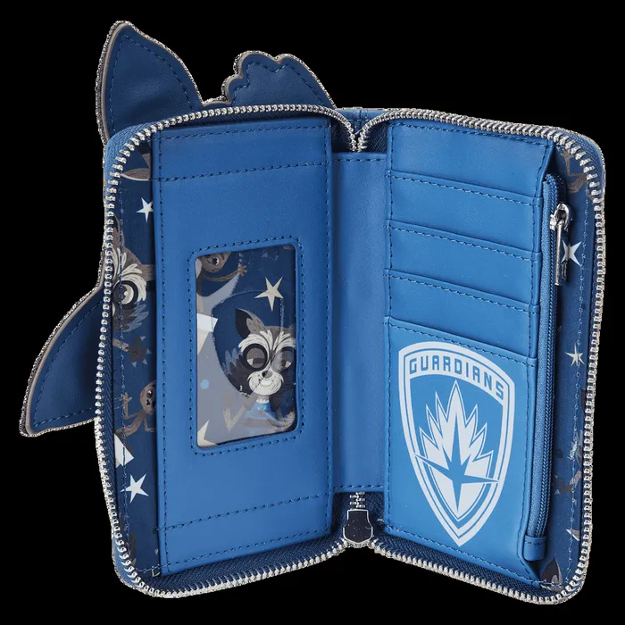 Loungefly Bags and Wallets Unisex SDCC Limited Edition Rocket And Groot Zip Around Wallet Loungefly Bags and Wallets Unisex SDCC Limited Edition Rocket And Groot Zip Around Wallet