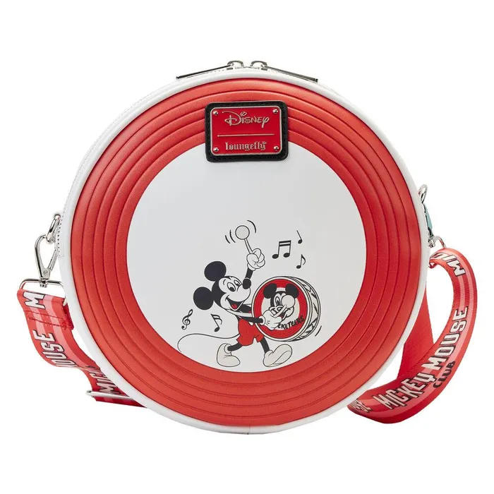 Loungefly Crossbody Bags Unisex Disney100 Mickey Mouseketeers Crossbody Bag With Ear Holder