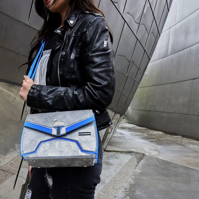 Loungefly Crossbody Bags Unisex Jango Fett Chain Strap Crossbody Bag