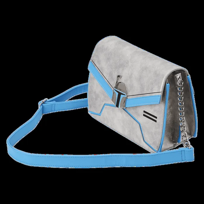 Loungefly Crossbody Bags Unisex Jango Fett Chain Strap Crossbody Bag