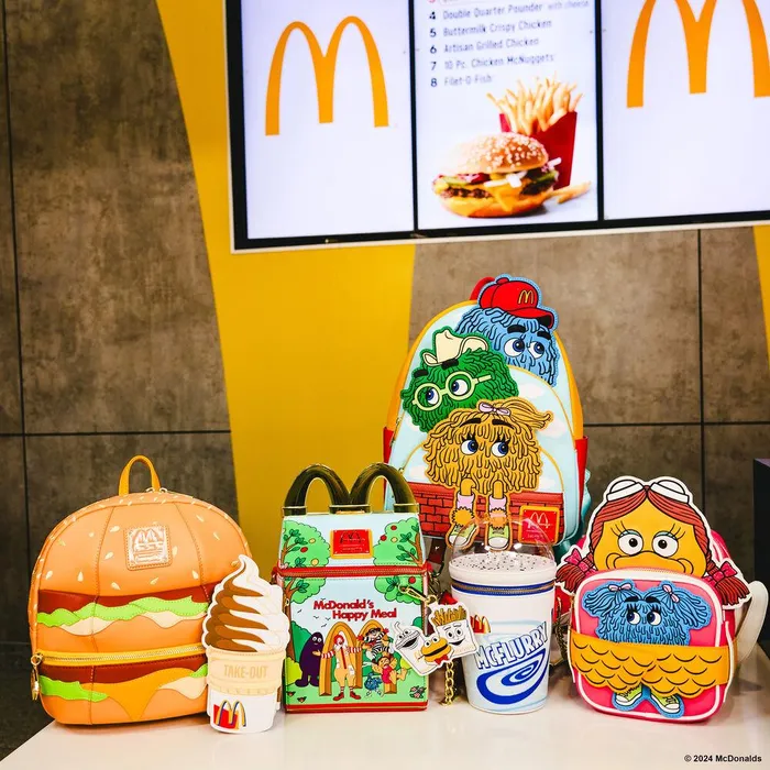 Loungefly Crossbody Bags Unisex McDonald039s McFlurry Figural Crossbody Bag Loungefly Crossbody Bags Unisex McDonald039s McFlurry Figural Crossbody Bag