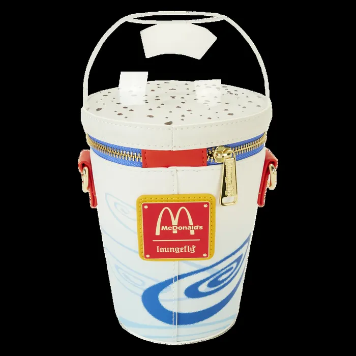 Loungefly Crossbody Bags Unisex McDonald039s McFlurry Figural Crossbody Bag Loungefly Crossbody Bags Unisex McDonald039s McFlurry Figural Crossbody Bag