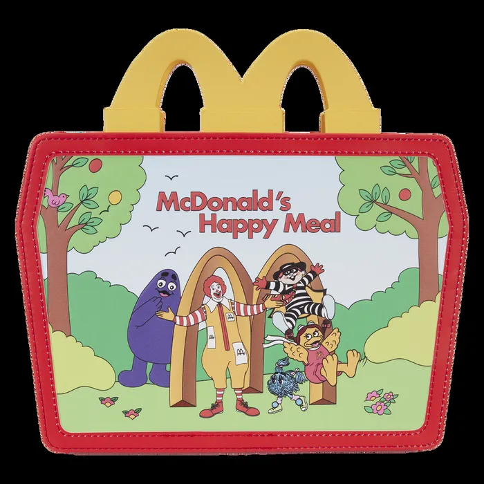 Loungefly Small Accessories Unisex McDonald039s Vintage Happy Meal Lunchbox Stationery Journal Loungefly Small Accessories Unisex McDonald039s Vintage Happy Meal Lunchbox Stationery Journal