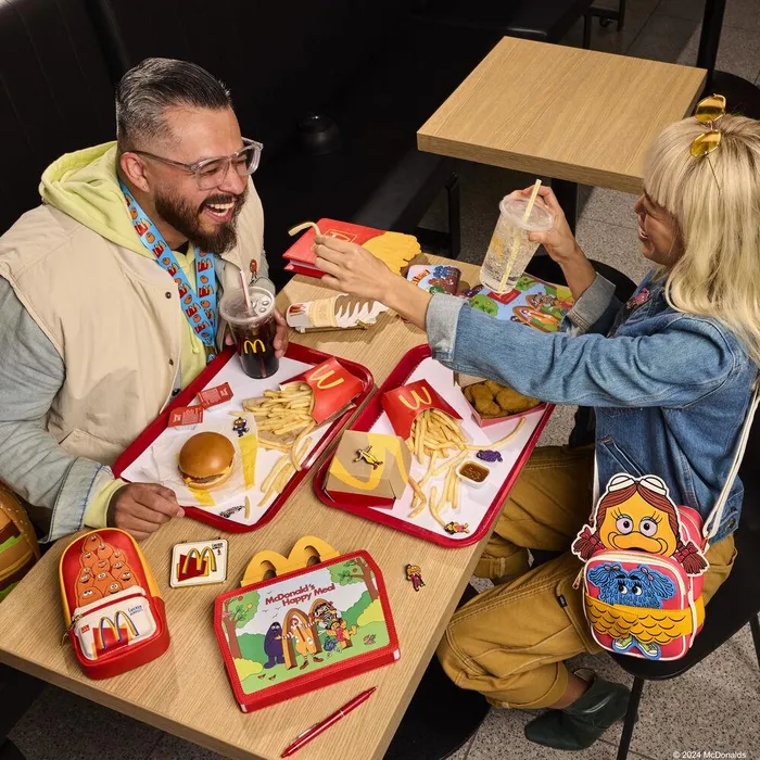 Loungefly Small Accessories Unisex McDonald039s Vintage Happy Meal Lunchbox Stationery Journal Loungefly Small Accessories Unisex McDonald039s Vintage Happy Meal Lunchbox Stationery Journal