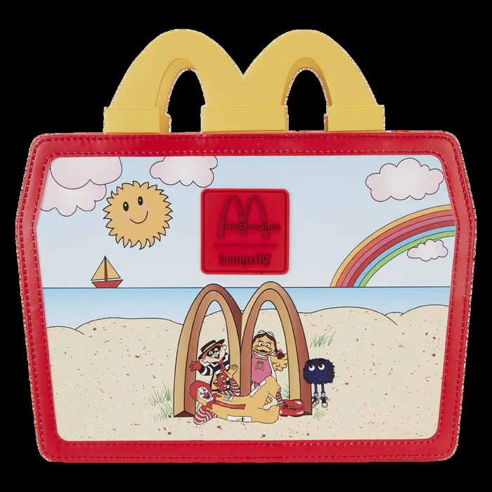 Loungefly Small Accessories Unisex McDonald039s Vintage Happy Meal Lunchbox Stationery Journal Loungefly Small Accessories Unisex McDonald039s Vintage Happy Meal Lunchbox Stationery Journal