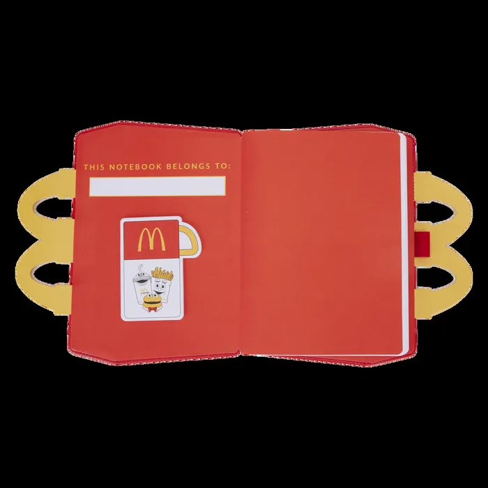 Loungefly Small Accessories Unisex McDonald039s Vintage Happy Meal Lunchbox Stationery Journal Loungefly Small Accessories Unisex McDonald039s Vintage Happy Meal Lunchbox Stationery Journal