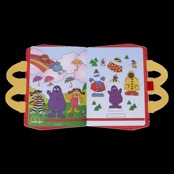 Loungefly Small Accessories Unisex McDonald039s Vintage Happy Meal Lunchbox Stationery Journal Loungefly Small Accessories Unisex McDonald039s Vintage Happy Meal Lunchbox Stationery Journal